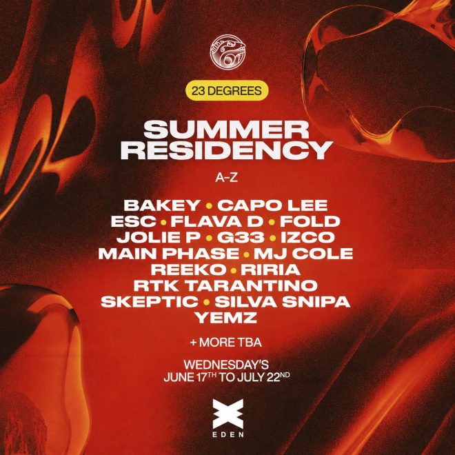 23 Degrees Bring UKG Heavyweights to Ibiza for Debut Residency