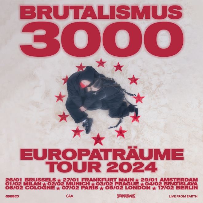 Brutalismus 3000 Europaträume Tour
