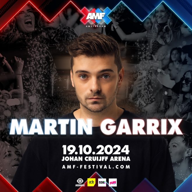Amf announces Martin Garrix as first big headliner for 2024 edition