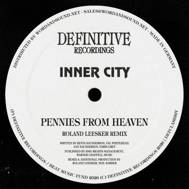 Roland Leesker remixes inner city’s classic ‘pennies from heaven’ on definitive recordings