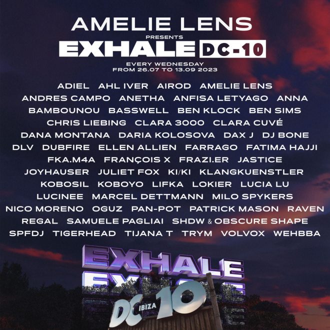 ​EXHALE UNVEILS ITS SUMMER DC10 LINE-UP