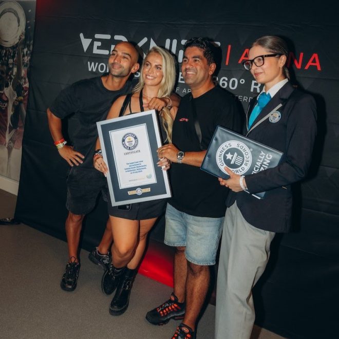 Verknipt sets GUINNESS WORLD RECORDS title for world’s largest laser show at final Johan Cruijff ArenA edition