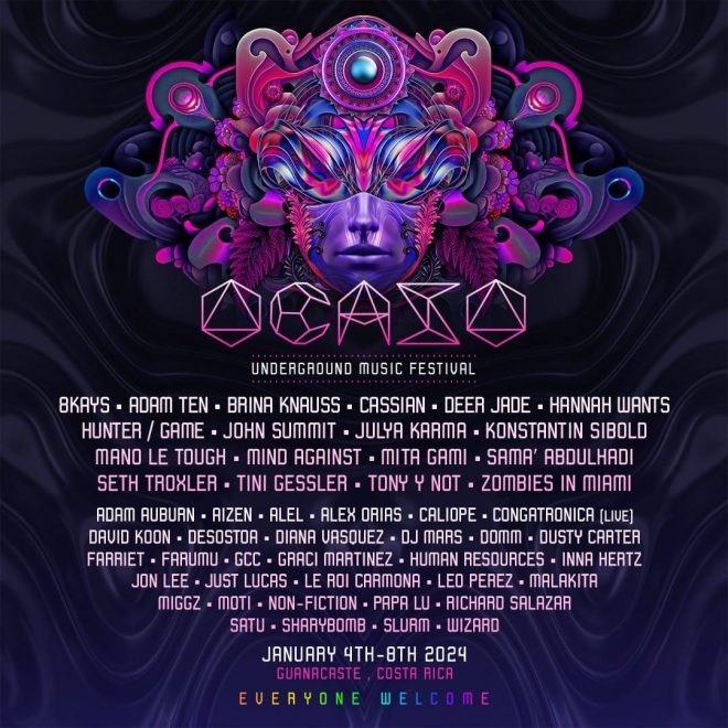Costa Rica’s Ocaso Festival expands to five days and a stunning new location for 2024 edition