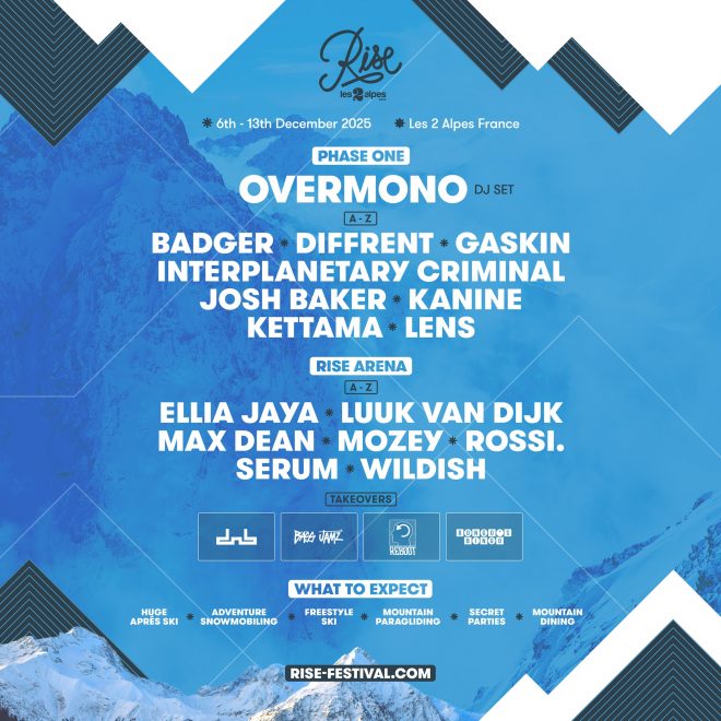 Rise Festival unveil first names for 2025 edition