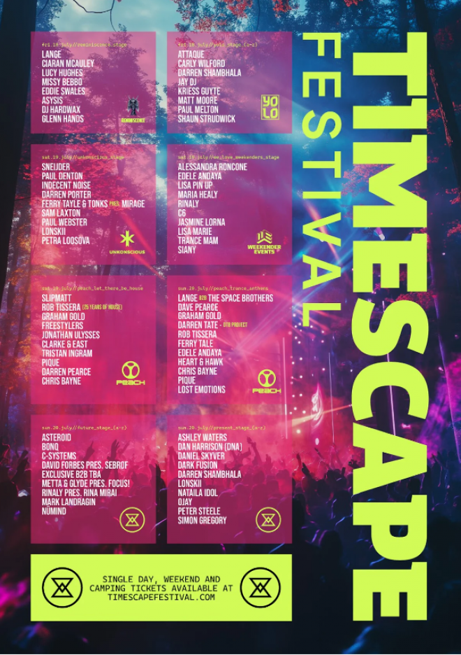 New UK festival debuts this weekend with a forest setting, electronic DJs & an all-female stage spotlight