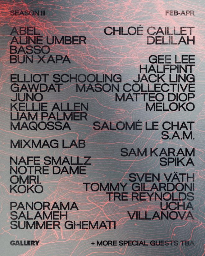 Gallery Club London Reveals Season 3 Programme