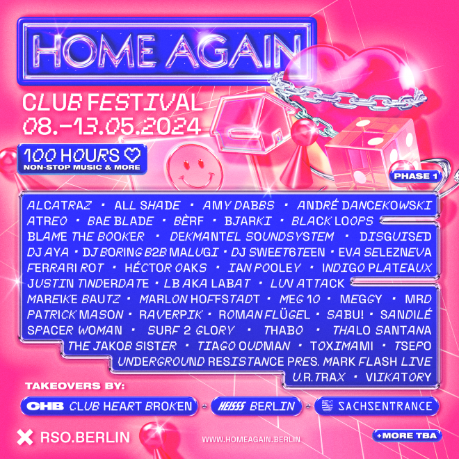 Home again club festival returns with a 100-hour non-stop music marathon