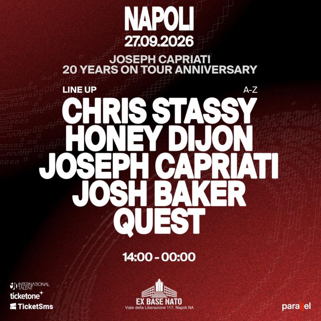 Joseph Capriati to Mark 20 Years on Tour with Anniversary Event in Naples