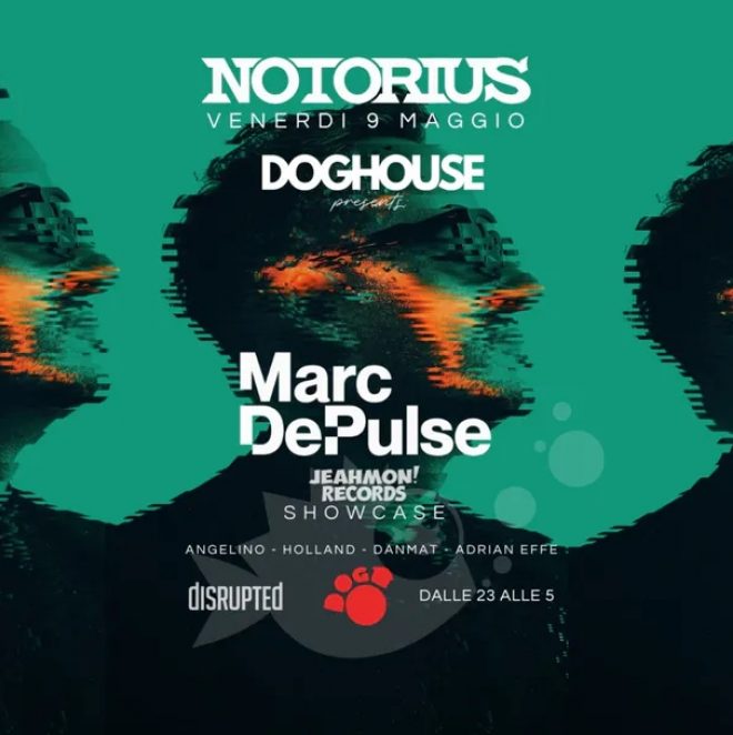 Doghouse & Disrupted present: Marc DePulse — Jeahmon! Records Showcase + “Instagochi” Release Party