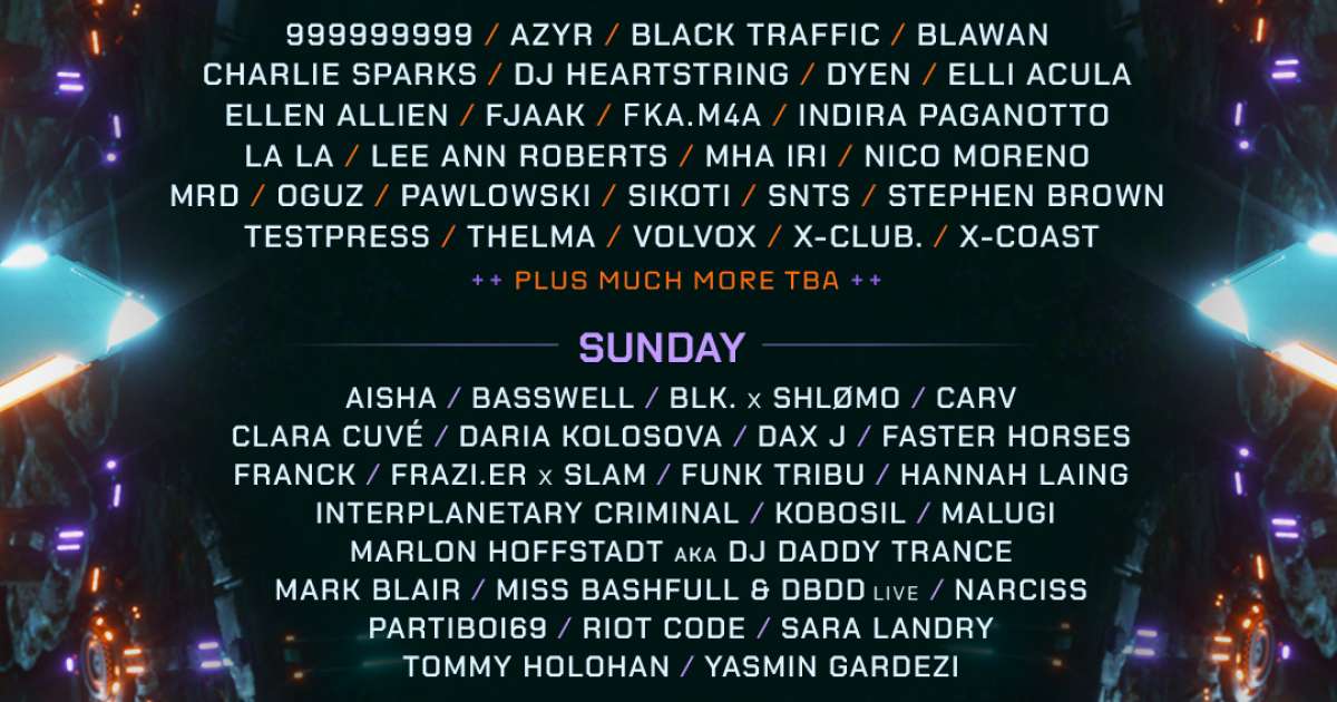 TERMINAL V FESTIVAL 2024 REVEALS DAY SPLITS - NEWS - Mixmag Germany