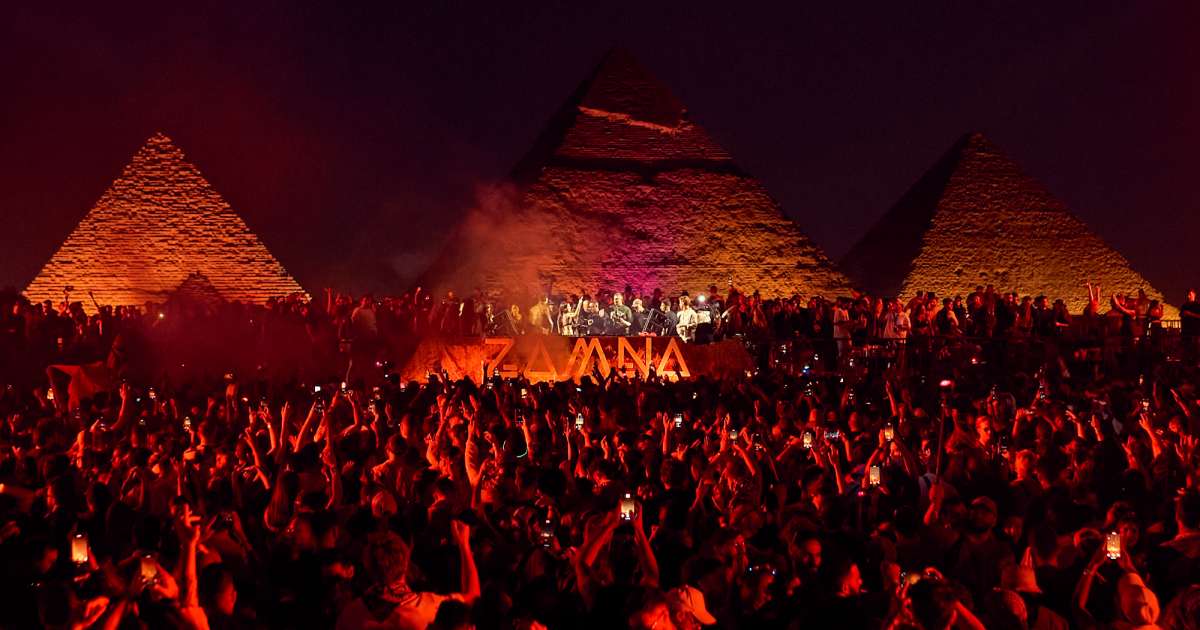 Egypt Pyramids Rave Partying at the pyramids - NEWS - Mixmag Germany